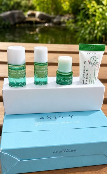Набір мініатюр для сяйва шкіри AXIS-Y The Mini Glow Set 070 фото