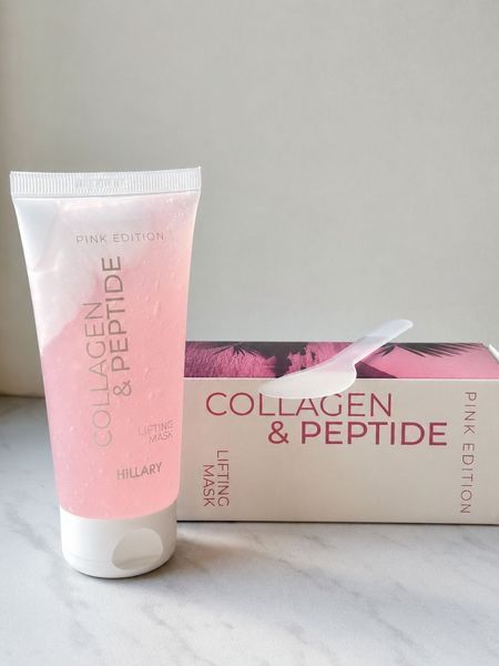 Пептидно-колагенова маска-плівка Hillary Collagen & Peptide Lifting Mask (Pink Edition) 00054 фото
