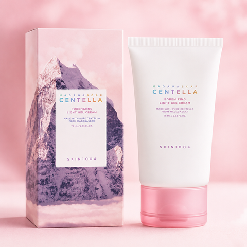Крем для обличчя для звуження пор та зволоження SKIN1004 Madagascar Centella Poremizing Light Gel Cream 5533 фото