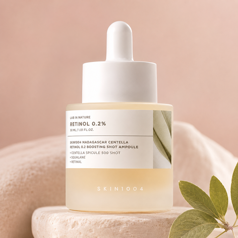 Ампульна сироватка для обличчя з ретинолом і центеллою SKIN1004 Madagascar Centella Retinol 0.2 Boosting Shot Ampoule  32228 фото