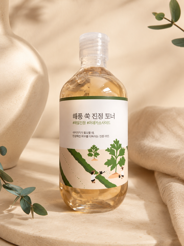 Заспокійливий тонер з морським полином Round Lab Mugwort Calming Toner 5088 фото