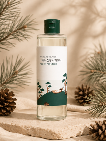 Заспокійливий тонер з екстрактом голок сосни Round lab Pine Calming Cica Toner  8765 фото